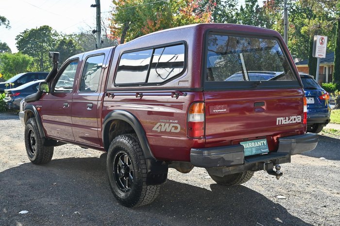 2001 Mazda Bravo Plus B2500 4X4 Colorado Red