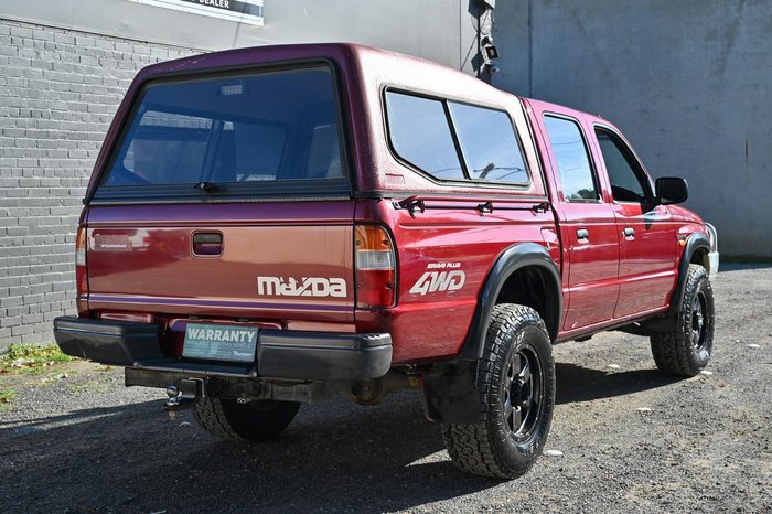 2001 Mazda Bravo Plus B2500 4X4 Colorado Red
