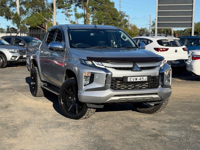 2022 MITSUBISHI TRITON GLS (4x4) MR MY22 SILVER OR CHROME