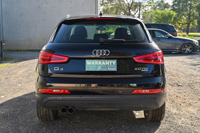 2013 Audi Q3 TDI 8U MY14 Four Wheel Drive Brilliant Black