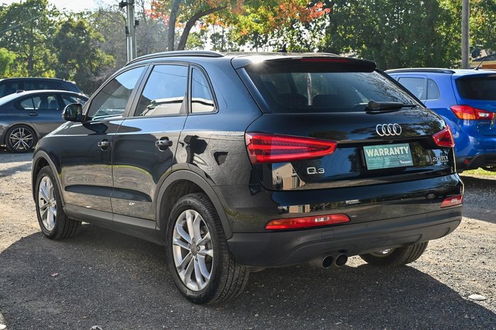 2013 Audi Q3 TDI 8U MY14 Four Wheel Drive Brilliant Black