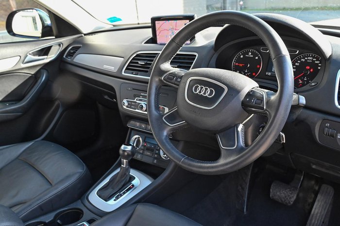 2013 Audi Q3 TDI 8U MY14 Four Wheel Drive Brilliant Black