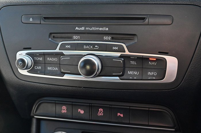 2013 Audi Q3 TDI 8U MY14 Four Wheel Drive Brilliant Black