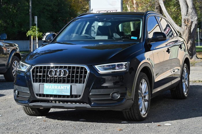 2013 Audi Q3 TDI 8U MY14 Four Wheel Drive Brilliant Black