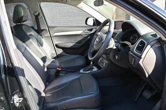 2013 Audi Q3 TDI 8U MY14 Four Wheel Drive Brilliant Black