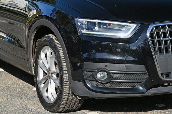 2013 Audi Q3 TDI 8U MY14 Four Wheel Drive Brilliant Black