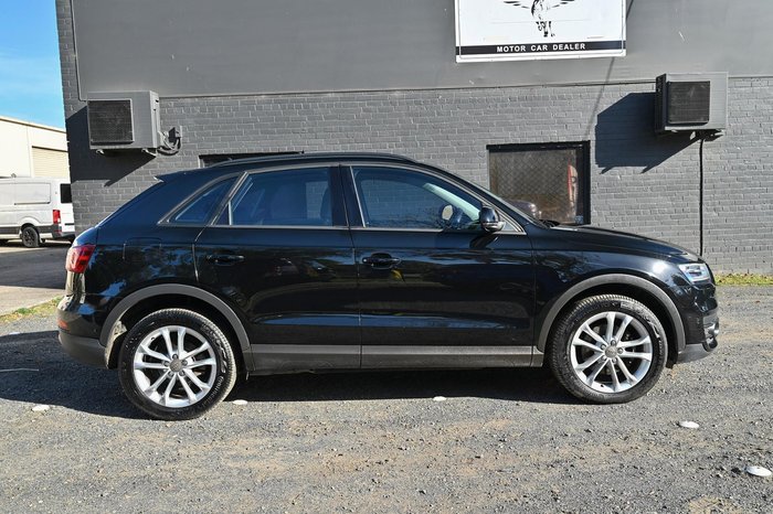 2013 Audi Q3 TDI 8U MY14 Four Wheel Drive Brilliant Black
