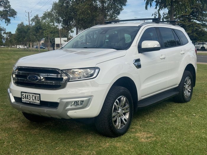 2018 Ford Everest Trend UA MY18 Arctic White