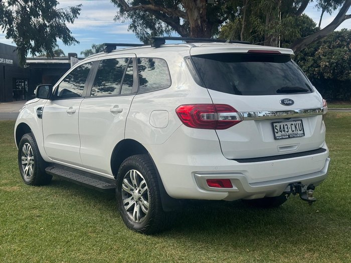 2018 Ford Everest Trend UA MY18 Arctic White