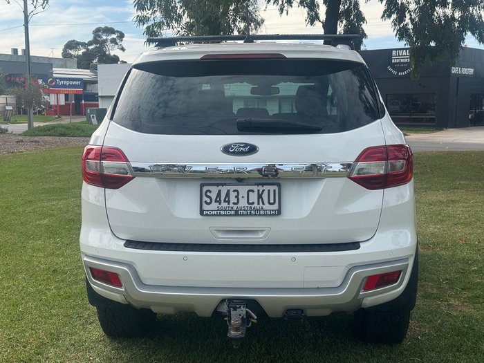 2018 Ford Everest Trend UA MY18 Arctic White