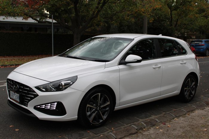 2023 Hyundai i30 Elite PD.V4 MY23 Atlas White