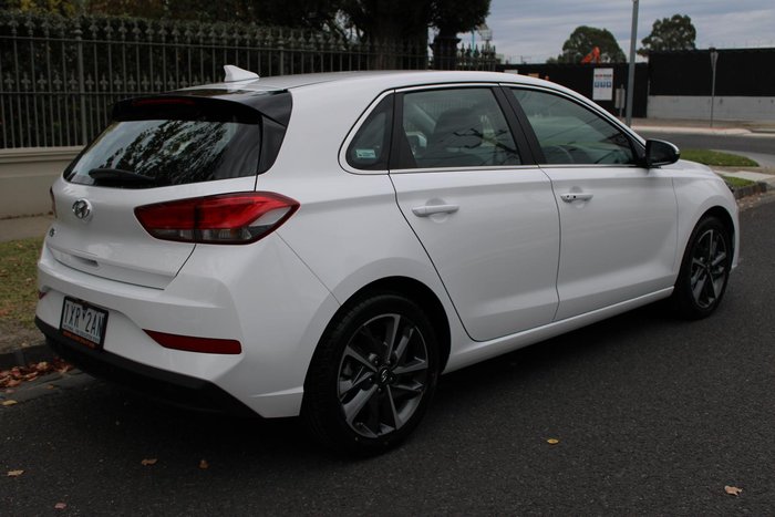 2023 Hyundai i30 Elite PD.V4 MY23 Atlas White
