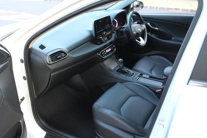 2023 Hyundai i30 Elite PD.V4 MY23 Atlas White