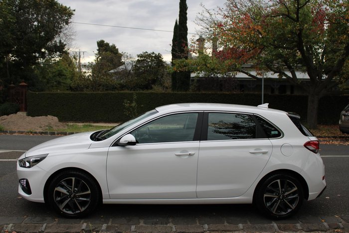 2023 Hyundai i30 Elite PD.V4 MY23 Atlas White