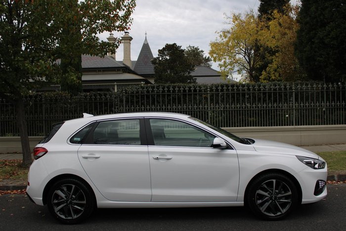 2023 Hyundai i30 Elite PD.V4 MY23 Atlas White