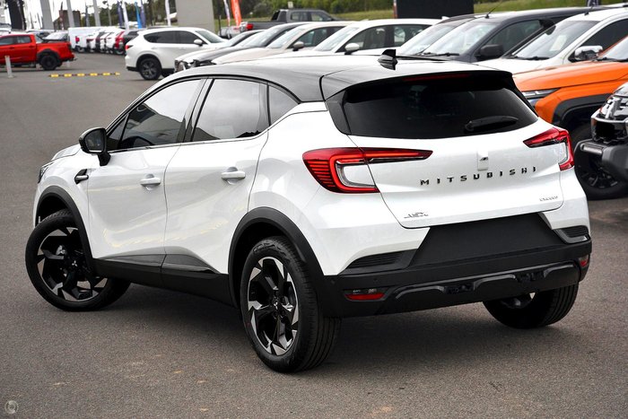 2025 Mitsubishi ASX Exceed XE MY25 Crystal White with Onyx Black Roof