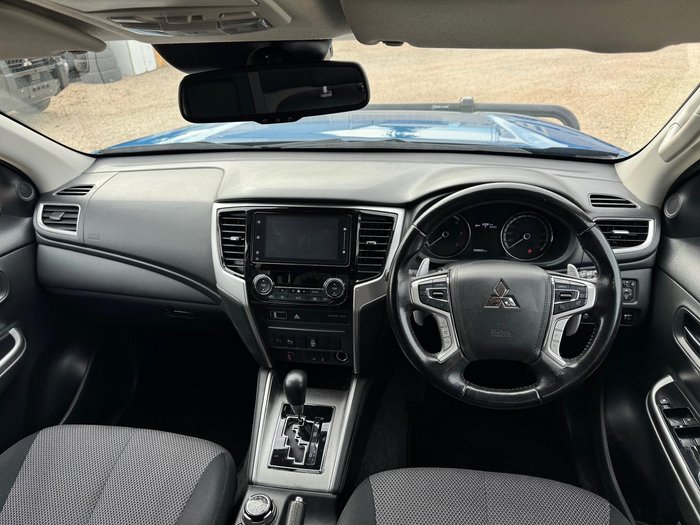 2021 Mitsubishi Triton GLS MR MY22 4X4 Dual Range Impulse Blue