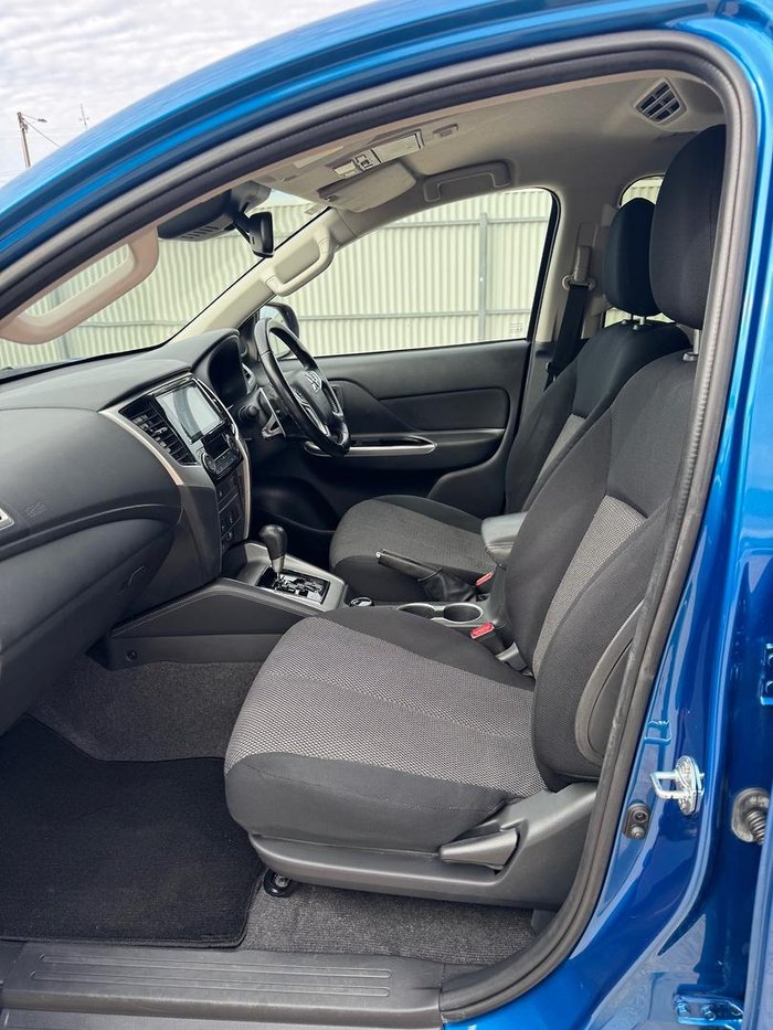 2021 Mitsubishi Triton GLS MR MY22 4X4 Dual Range Impulse Blue