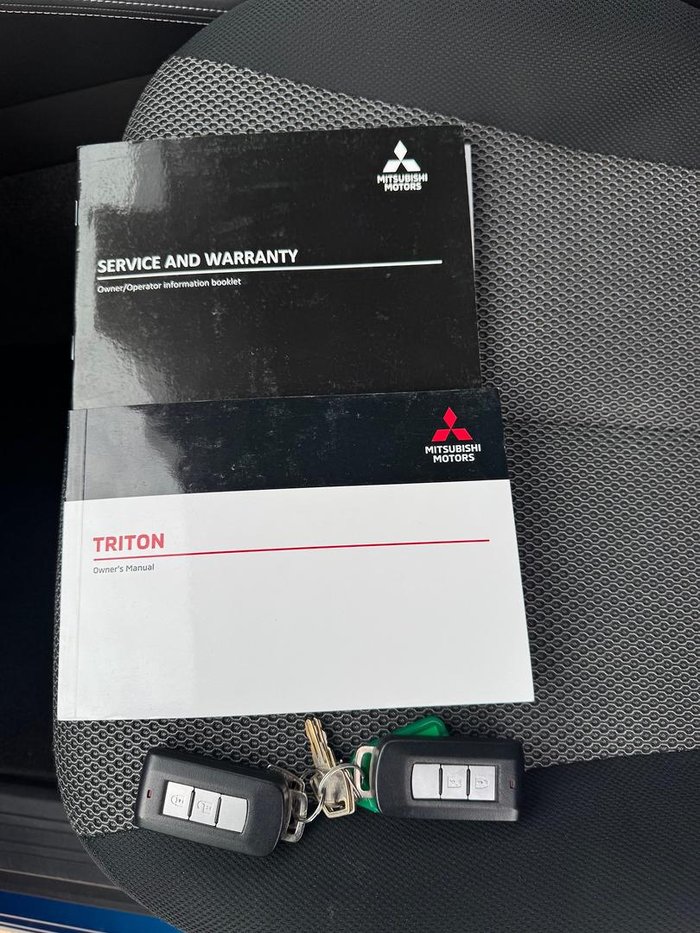 2021 Mitsubishi Triton GLS MR MY22 4X4 Dual Range Impulse Blue