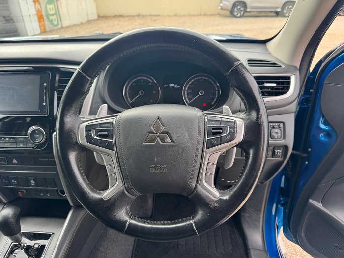 2021 Mitsubishi Triton GLS MR MY22 4X4 Dual Range Impulse Blue