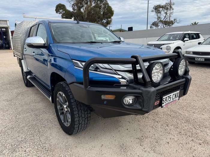 2021 Mitsubishi Triton GLS MR MY22 4X4 Dual Range Impulse Blue