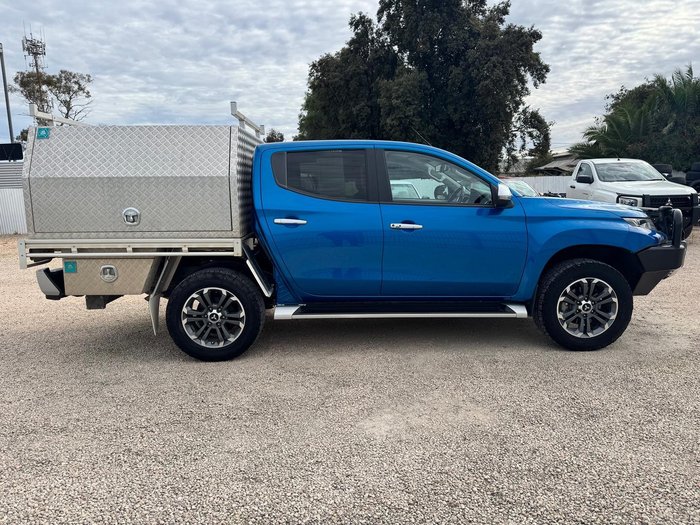 2021 Mitsubishi Triton GLS MR MY22 4X4 Dual Range Impulse Blue