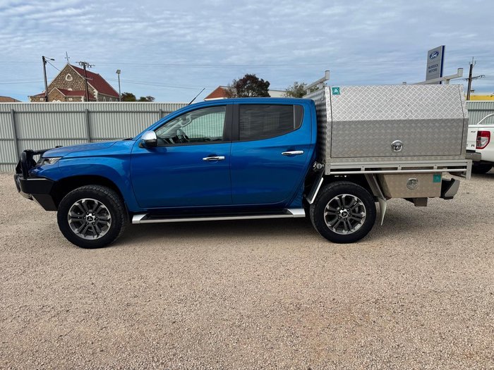 2021 Mitsubishi Triton GLS MR MY22 4X4 Dual Range Impulse Blue