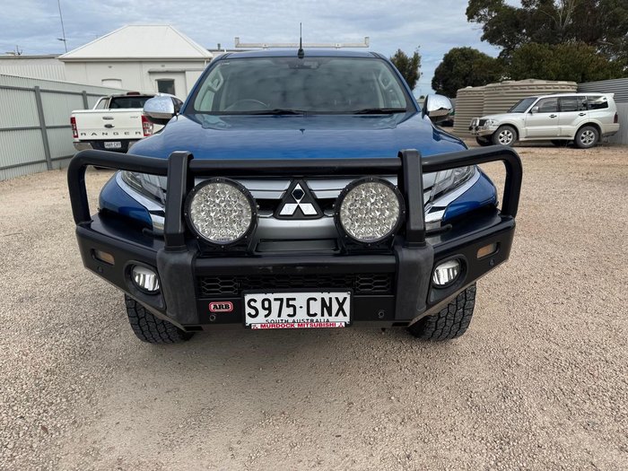 2021 Mitsubishi Triton GLS MR MY22 4X4 Dual Range Impulse Blue