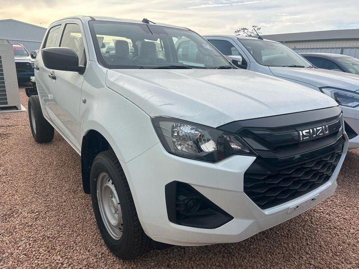 2025 Isuzu D-MAX SX MY25.5 4X4 Dual Range Mineral White