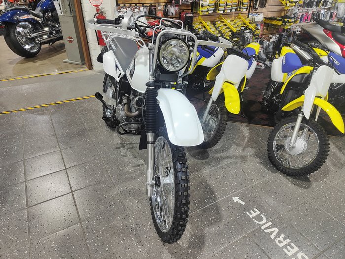 2025 SUZUKI TROJAN (DR200SE) FARM WHITE