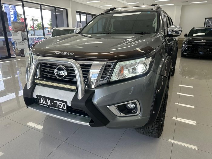 2017 Nissan Navara ST-X D23 Series 2 4X4 Dual Range Slate Grey