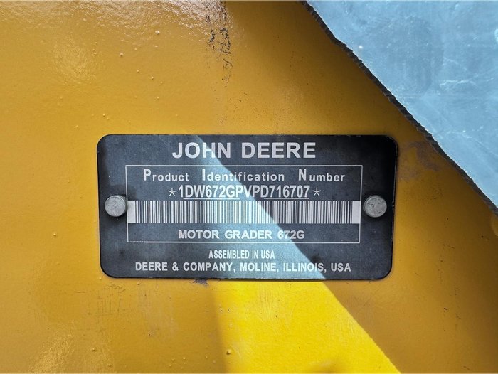 2022 John Deere 672 Gp Awd