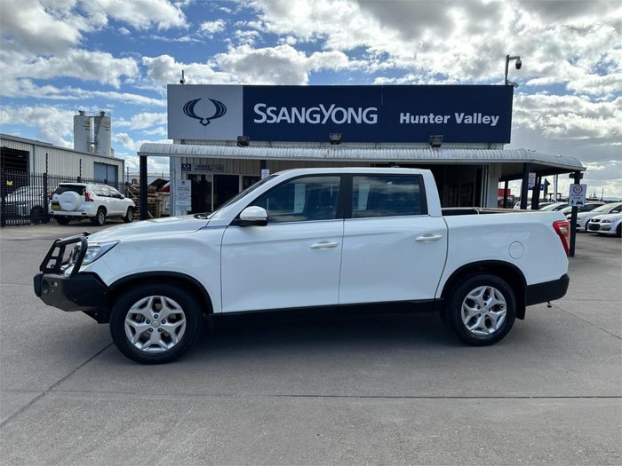 2023 SsangYong Musso ELX Q250 MY23 4X4 Dual Range Grand White