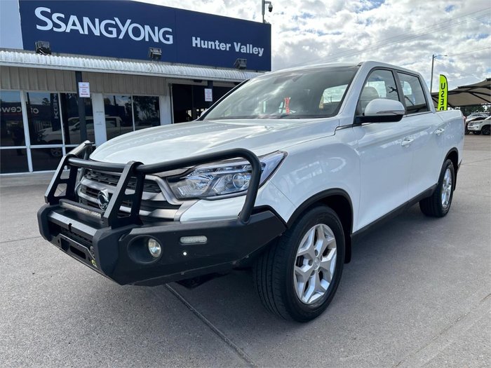 2023 SsangYong Musso ELX Q250 MY23 4X4 Dual Range Grand White