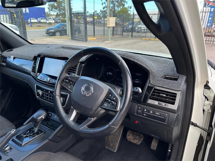 2023 SsangYong Musso ELX Q250 MY23 4X4 Dual Range Grand White