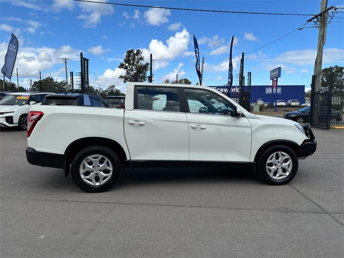 2023 SsangYong Musso ELX Q250 MY23 4X4 Dual Range Grand White