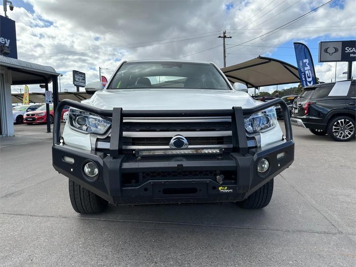 2023 SsangYong Musso ELX Q250 MY23 4X4 Dual Range Grand White