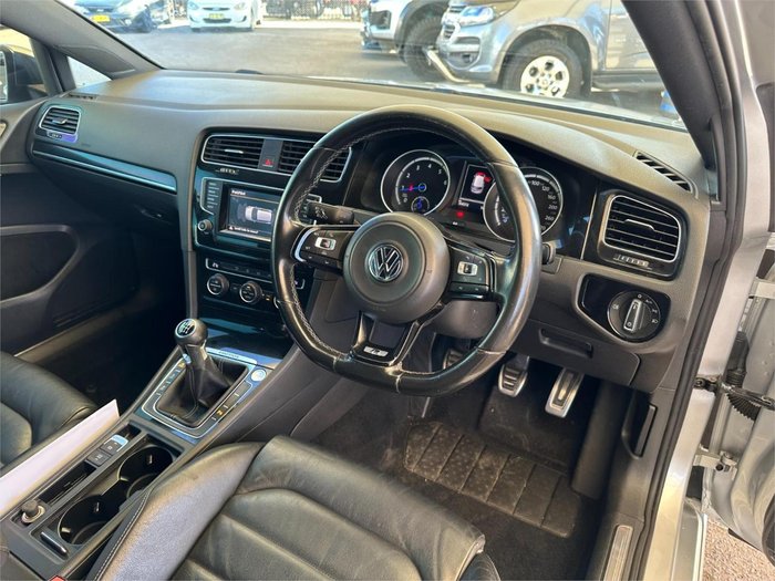 2014 Volkswagen Golf R 7 MY15 Four Wheel Drive Reflex Silver