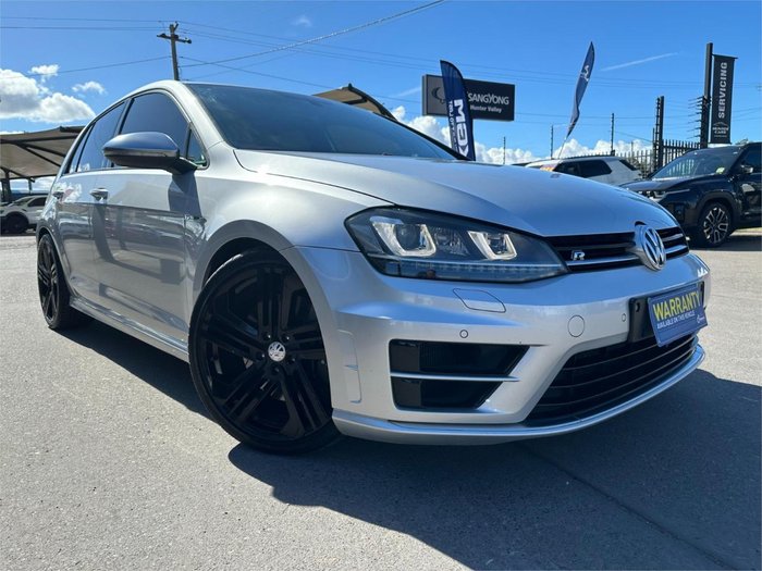 2014 Volkswagen Golf R 7 MY15 Four Wheel Drive Reflex Silver