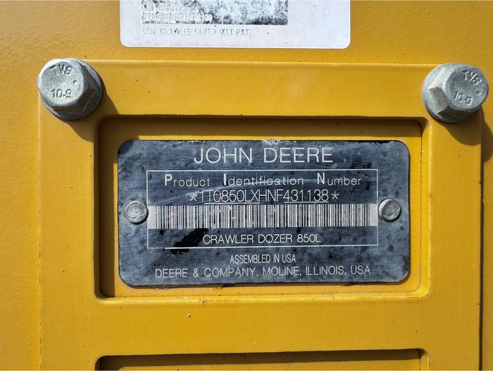 John Deere 850L Xlt