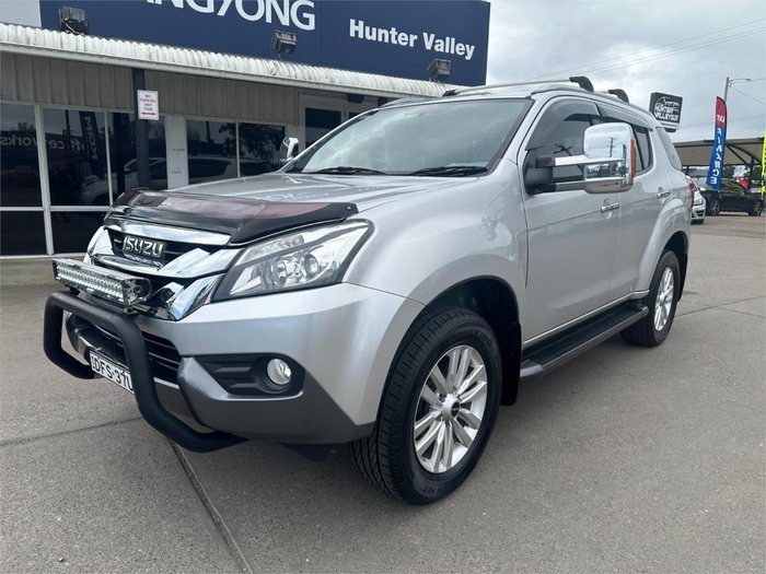 2016 Isuzu MU-X LS-T MY15.5 4X4 Dual Range Titanium Silver