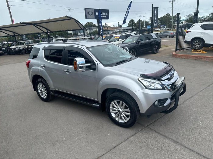 2016 Isuzu MU-X LS-T MY15.5 4X4 Dual Range Titanium Silver