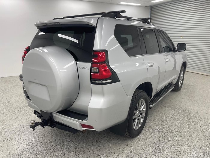 2018 Toyota Landcruiser Prado Kakadu GDJ150R 4X4 Dual Range Silver Pearl