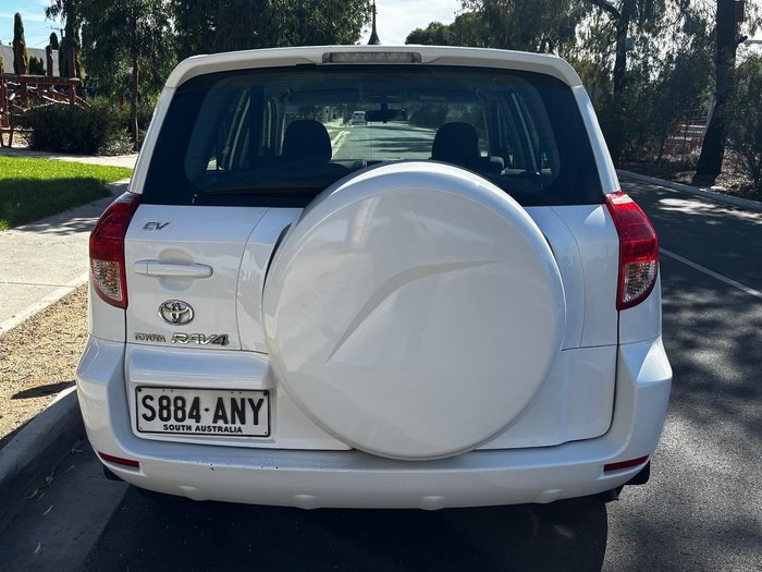 2008 Toyota RAV4 CV ACA33R MY08 4X4 On Demand Glacier White