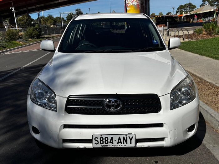 2008 Toyota RAV4 CV ACA33R MY08 4X4 On Demand Glacier White