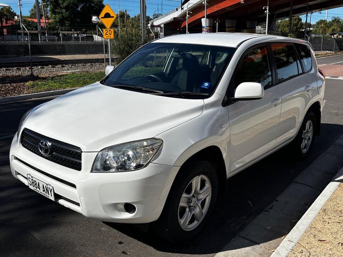 2008 Toyota RAV4 CV ACA33R MY08 4X4 On Demand Glacier White