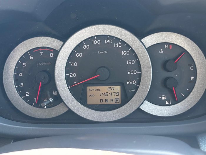 2008 Toyota RAV4 CV ACA33R MY08 4X4 On Demand Glacier White