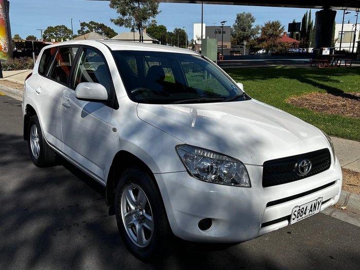 2008 Toyota RAV4 CV ACA33R MY08 4X4 On Demand Glacier White