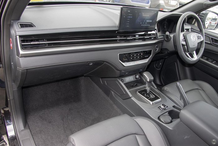 2025 KGM SsangYong Musso Adventure Q261 MY24 4X4 Dual Range Space Black