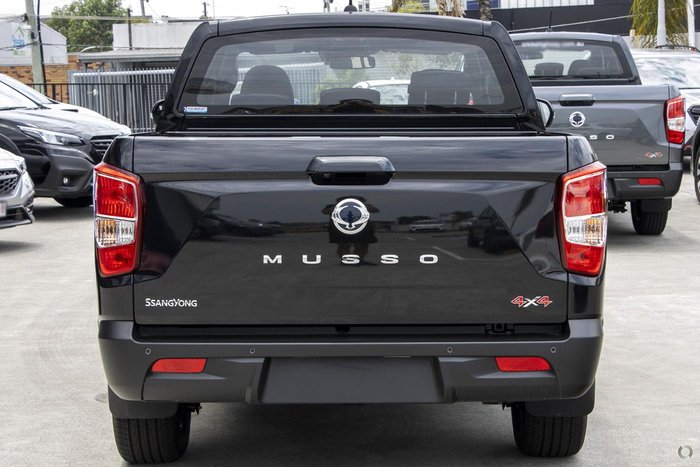 2025 KGM SsangYong Musso Adventure Q261 MY24 4X4 Dual Range Space Black